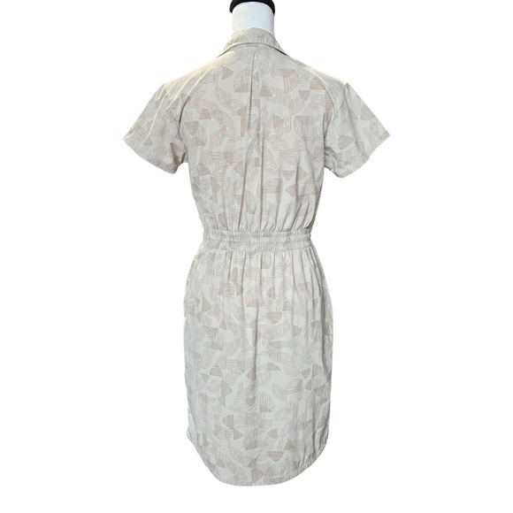 REI Trailmade Short Sleeve Casual Lightweight Outdoor Dress Light Khaki Size XS - Picture 9 of 13